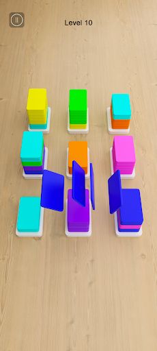 Card Deck Color Sort - Screenshot 1