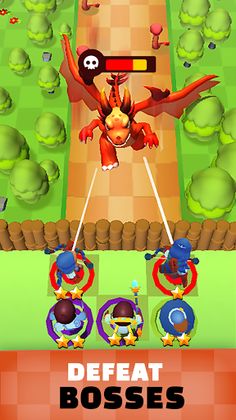 Merge Defenders Heroes - Screenshot 4