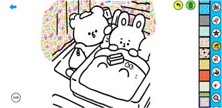 Bedroom Coloring Games - Screenshot 2