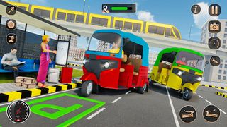 Tuk Tuk Auto Rickshaw Driver3d - Screenshot 1