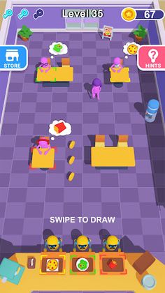 Robot Restaurant Drawn - Screenshot 1