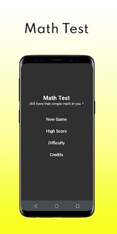 Math Test - Pro - Screenshot 1