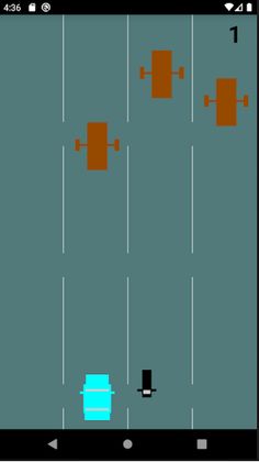 simple car game - Screenshot 2