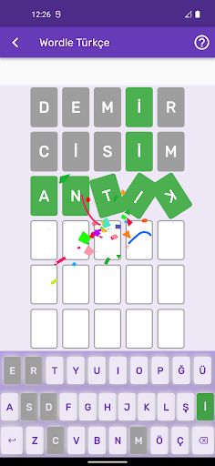 WordleTürkçe - Screenshot 4