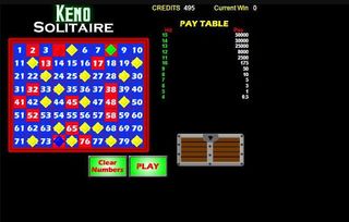 Keno Solitaire - Screenshot 3