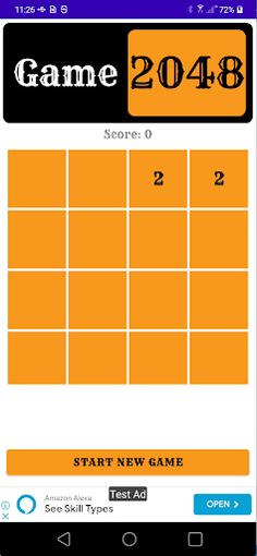 Game 2048 MDApp - Screenshot 1