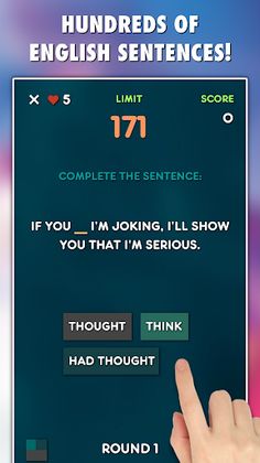 Conditionals Grammar Test PRO - Screenshot 2