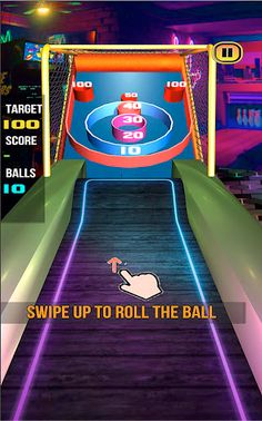 Skee Arcade Bowl - Ball Roller - Screenshot 1