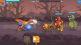 CyberDino: T-Rex vs. Robots - Screenshot 2