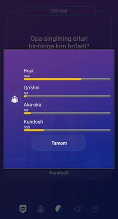 Uzbek Viktorina 2023 - Million - Screenshot 2
