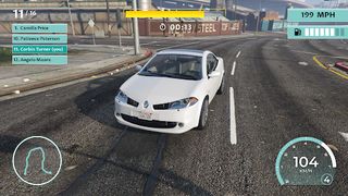 Renault Megane City Parking 3D - Screenshot 1