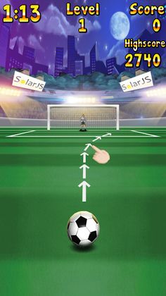 Soccertastic - Flick Soccer wi - Screenshot 1