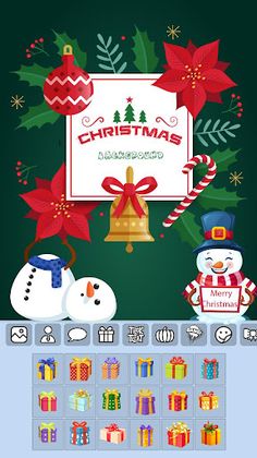 Christmas Cards & Wishes Maker - Screenshot 3
