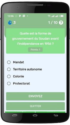 Quiz Soudan - Screenshot 3