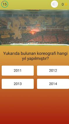 Galatasaray Information Quiz - Screenshot 2