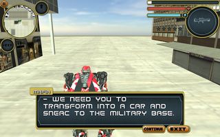 Racing Car Robot - Screenshot 3