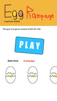 Egg Rampage - Tap Money Clicke - Screenshot 1