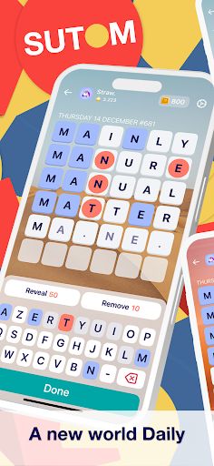 Sutom - Daily Word puzzles - Screenshot 1