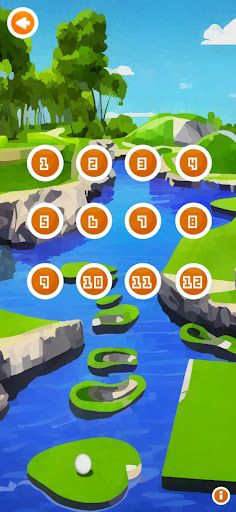 Finger Golf - Screenshot 1