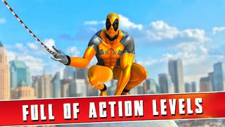 Rope Spider Hero Crime Fight - Screenshot 1