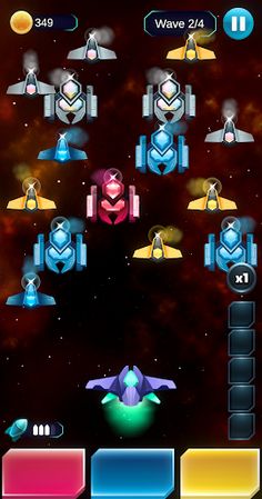 Tricolor Invaders - Screenshot 3