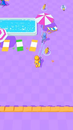 Don't get wet - pool royale - Screenshot 2