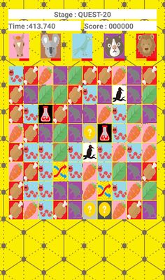 Hungry Animals Match 3 Game - Screenshot 2