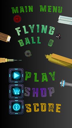 Flying Ball 6 - Screenshot 1