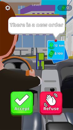 Ride Hailing Life 3D - Screenshot 2