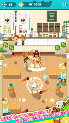 TeaCup Pig'Up: Bubble Tea Game - Screenshot 3