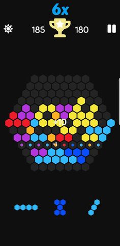 Super Hexa Block Puzzle - 6X - Screenshot 4