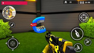 Superhero Alphabet Shooting 3D - Screenshot 3