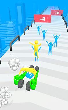 Human Race: Vehicle Rush - Screenshot 4