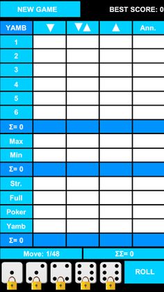 Yamb Pro - Screenshot 3