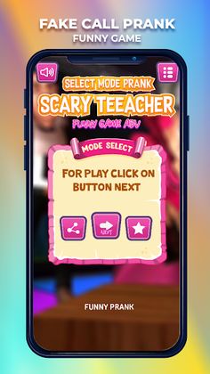 Scary Teacher Games Fake Call - Screenshot 4