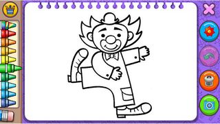 Amazing Circus Coloring Book - Screenshot 2