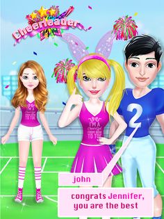 Cheerleader Girl Love Story -  - Screenshot 2