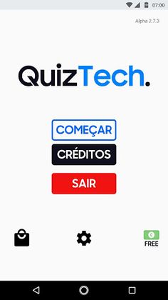 QuizTech - Quiz de Tecnologia - Screenshot 1