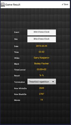 Blitz Chess Clock Free - Screenshot 4