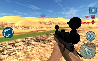 4x4 Offroad Sniper Hunter - Screenshot 1