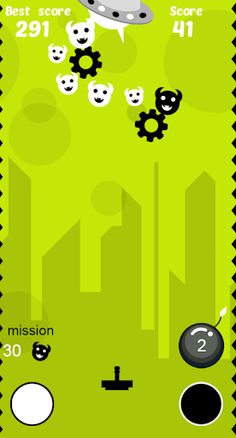invaders bw - Screenshot 3