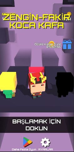 Zengin Fakir Koca Kafa Oyunu - Screenshot 2
