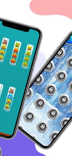 Emoji Sort Puzzle Ice - Screenshot 2