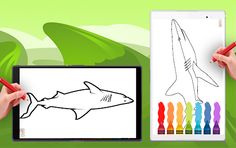 Shark Colouring Book - Screenshot 3