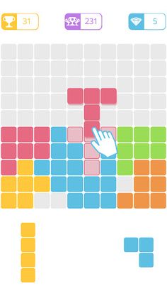 10x10 : fill the grid ! - Screenshot 1