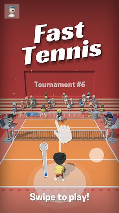 Fast Tennis: Hypercasual - Screenshot 1