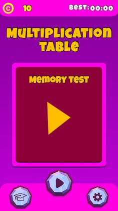 Multiplication Table - Screenshot 1