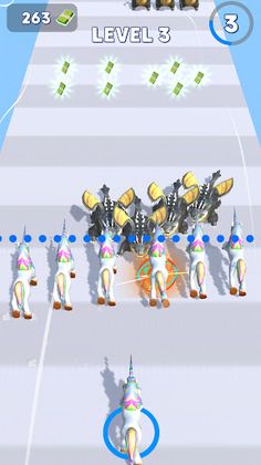 Monsters Vs Unicorns Fight - Screenshot 1