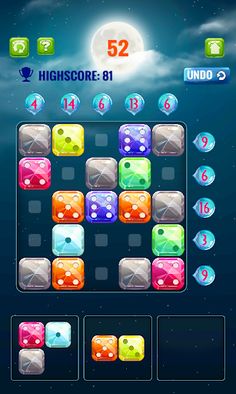 Math on bricks - Number puzzle - Screenshot 4