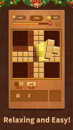 Wood Block Puzzle - Screenshot 1